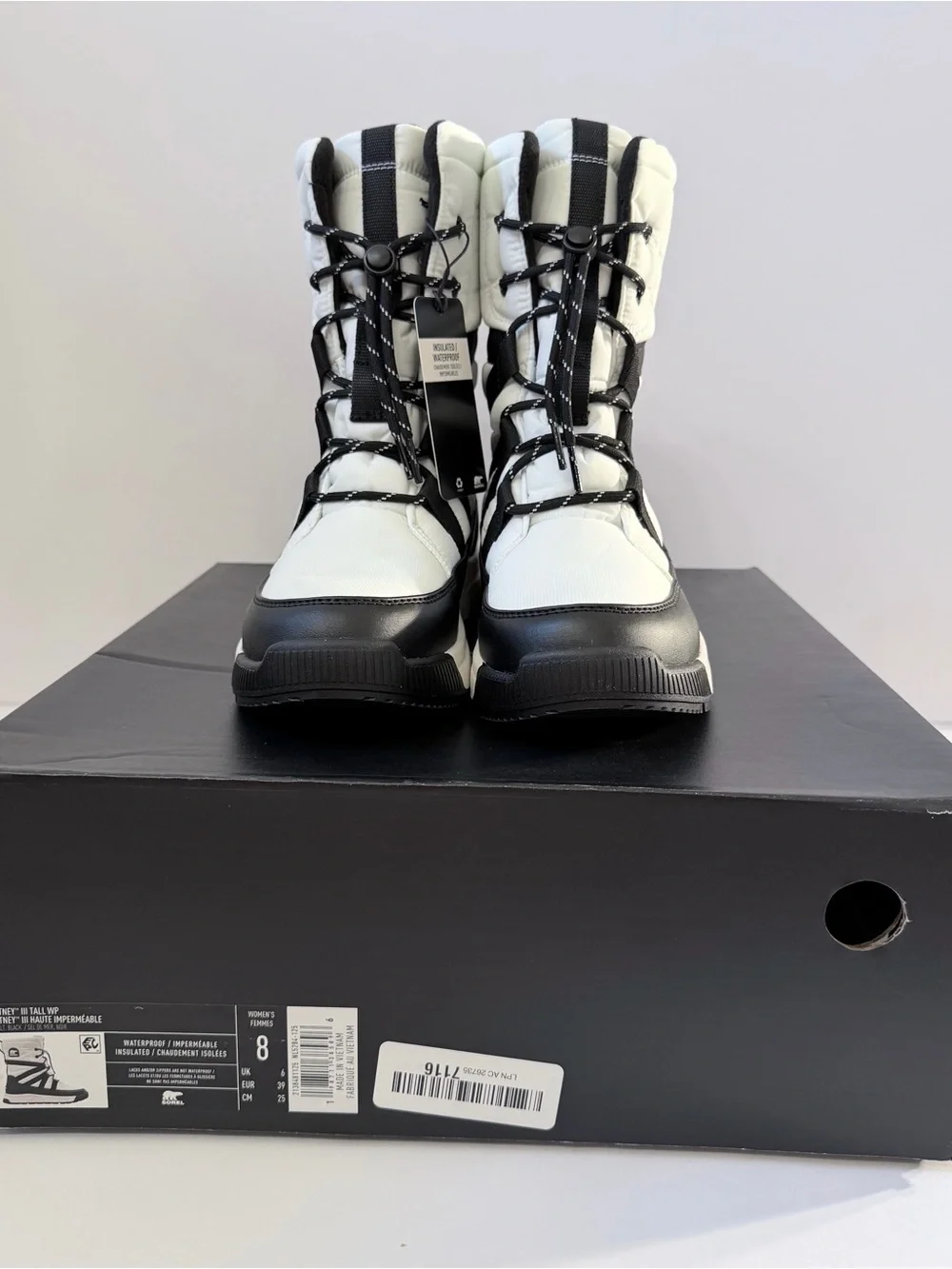 Sorel Women's Whitney II Tall Waterproof Brand New Sz 8